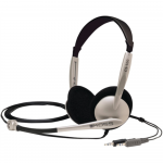 Koss | Headphones | CS100 | Wired | On-Ear | Microphone | Black/Gold | 194811