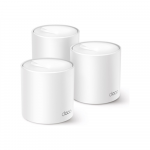 AX1500 Whole Home Mesh Wi-Fi 6 System | Deco X10 (3-pack) | 802.11ax | 10/100/1000 Mbit/s | Ethernet LAN (RJ-45) ports 1 | Mesh Support Yes | MU-MiMO Yes | No mobile broadband | Antenna type Internal | Deco X10(3-pack)