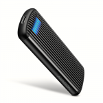 AXAGON USB-C 10Gbps M.2 NVMe SSD Enclosure, Screwless, RIBBED Aluminum | EEM2-SC