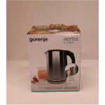 I&Scaron;PARDAVIMAS. Gorenje Kettle | K15DWS | Electric | 2200 W | 1.5 L | Stainless steel | 360&deg; rotational base | Stainless Steel | PAŽEISTA PAKUOTĖ | K15DWSSO