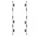 EDBAK ULS4337 Universal LED System for 4 cabinets 600 x 337.5 | Black