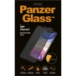 PanzerGlass P2665 Screen protector Apple iPhone Xr/11 Tempered glass Black Confidentiality filter; Full frame coverage; Anti-shatter film (holds the glass together and protects against glass shards in case of breakage); Case Friendly &ndash; compatible wit ...