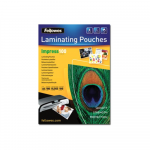 Fellowes | Laminating Pouch | A3 | Glossy | Thickness: 100 micron, Qty Per Pack: 100 pcs; Ideal for notices, craft materials, signage and frequently handled documents; Compatible with all laminator brands | 5351205