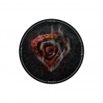 Genesis Tellur 400 Round Lava Floor Mat | Black | NDG-2064