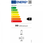 Caso | Barbecue Cooler | S-L | Energy efficiency class F | Free standing | Black | 00703
