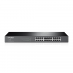 TP-LINK | 24-Port Gigabit Rackmount Switch | TL-SG1024 | Unmanaged | Rackmountable | 1 Gbps (RJ-45) ports quantity | 10 Gbps (RJ-45) ports quantity | SFP ports quantity | SFP+ ports quantity | Combo ports quantity | PoE ports quantity | PoE+ ports qu ...