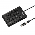 Targus | Numeric EcoSmart | Numeric Keypad | Wired | Black | AKP13GL