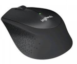 Logitech M330 Silent Plus Belaidė pelė, 1000 DPI, Juoda | 910-004909