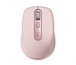 Belaidė pelė Logitech MX Anywhere 3S - RF Wireless + Bluetooth, Laser, 8000 DPI, Rose | 910-006931