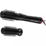Rowenta Activ Keratin and Shine Hair Brush | x Karl Lagerfeld CF952LF0 | Ion conditioning | Number of heating levels 2 | 1000 W | Black