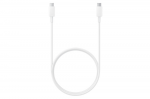 Samsung EP-DN975 USB-C Male į USB-C Male Kabelis (5A) 1m, Balta | EP-DN975BWEGWW