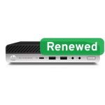 HP ATNAUJINTA | Grade C | EliteDesk 800 G5 Desktop Mini | Intel Core I5-9500 | 8GB | UHD Graphics 630 | 512 GB | WiFi | Windows 11 Pro | RHPed800g572A3A4WA