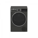 BEKO Dryer Machine | B5T89243M | Energy efficiency class C | Front loading | 9 kg | Heat pump | Digital | Depth 67 cm | Steam function | Black