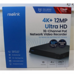 I&Scaron;PARDAVIMAS. Reolink NVS16 16-Channel PoE NVR for 24/7 Continuous Recording | Reolink PoE NVR for 24/7 Continuous Recording | NVS16 | 2 | DEMO | 16-Channel | PN-16SO