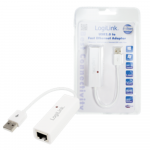 Logilink | Fast Ethernet USB 2.0 to RJ45 Adapter: | 0.115 m | White | USB-A to RJ45 | UA0144B