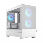 Fractal Design | Pop Mini Air RGB | Side window | White TG Clear Tint | mATX, Mini ITX | Power supply included No | ATX | FD-C-POR1M-01