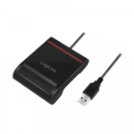 Logilink | USB 2.0 card reader, for smart ID | CR0047 | Card Reader