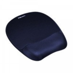 Fellowes | Foam mouse pad with wrist support | Mouse pad with wrist pillow | 202 x 235 x 25 mm | Sapphire | 9172801