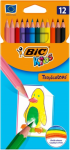 Bic Spalvoti pie&scaron;tukai Tropicolors 12 spalvų rinkinys 022503 | 8325669