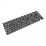 Natec | Keyboard | Discus 2 Slim | Standard | Wired | US | Black | USB 2.0 | 424 g | Numeric keypad | NKL-1829