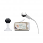 Motorola | L | 5.0" LCD colour display with 480 x 272 resolution; Lullabies; Room temperature monitoring; Infrared night vision; LED sound level indicator; Wi-Fi connectivity for on-the-go viewing; 2.4GHz FHSS  wireless technology for in-home viewing ...