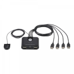 Aten 4-Port USB 2.0 Peripheral Sharing Device | Aten | 4 x 4 USB 2.0 Peripheral Sharing Switch | US424-AT