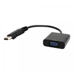 Cablexpert DisplayPort to VGA adapter cable, Black | Cablexpert | AB-DPM-VGAF-02