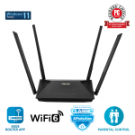 Dviejų juostų WiFi 6 (802.11ax) mar&scaron;rutizatorius ASUS RT-AX1800U | Palaiko MU-MIMO ir OFDMA technologijas | Su Trend Micro&trade; sukurta AiProtection Classic tinklo apsauga | ASUS AiMesh WiFi palaikymas | 90IG06P0-MO3530