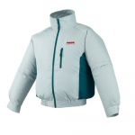 Makita | Cordless Ventilated Jacket, White, L | DFJ201ZL_MAK