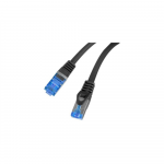 Lanberg | Patch Cord cat. 6 FTP | PCF6A-10CC-0025-BK | S/FTP | Black | 0.25 m | S/FTP shielding type &ndash; Aluminium braid on wire and each pair foiled additionally. The coating is made of low-smoke and Halogen-free materials (LSZH). Category compliance  ...