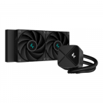 Deepcool | Digital Liquid CPU Cooler | LS520S ZERO DARK | Intel, AMD | R-LS520-BKNNMM-G-1