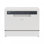 Candy Dishwasher | CP 6E51LW | Table | Width 55 cm | Number of place settings 6 | Number of programs 5 | Energy efficiency class E | White