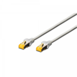 CAT 6A S/FTP | Patch cord | Length 10 m | Grey | DK-1644-A-100