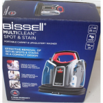 SALE OUT. Bissell MultiClean Spot & Stain SpotCleaner Vacuum Cleaner | Bissell | MultiClean Spot & Stain SpotCleaner Vacuum Cleaner | 4720M | Handheld | 330 W | Black/Red | Warranty 22 month(s) | PARTS ATTACHED TO VACUUM CLEANER, MISSING PLASTIC BAGS ...