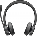 Poly Voyager 4320 MS Teams Belaidės ausinės, Bluetooth, USB-C, +BT700 dongle, +Charging Stand, Juoda | 77Z32AA