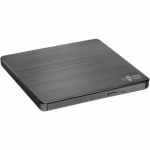 H.L Data Storage | Ultra Slim Portable DVD-Writer | GP60NB60 | Interface USB 2.0 | DVD&plusmn;R/RW | CD read speed 24 x | CD write speed 24 x | Black | Desktop/Notebook | GP60NB60.AUAE12B