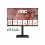 AOC | 24E4CV | 23.8 " | IPS | FHD | 16:9 | 120 Hz | 4 ms | 1920 x 1080 pixels | 300 cd/m&sup2; | Black