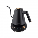 Adler Kettle | AD 1349 | Electric | 1100 W | 1 L | Stainless steel | 360&deg; rotational base | Black/Gold