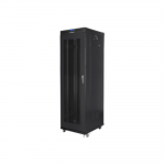 Lanberg | Rack cabinet 19" free-standing 42U/600x800 (flat pack) with mesh door, LCD | FF01-6842-23BL | Black