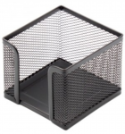 Dėžutė lapeliams Forpus, 9.5x9.5cm, juoda, perforuoto metalo  1005-008 | FO30543/200-08014