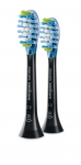 Philips Sonicare C3 Premium Plaque Defence HX9042/88 Sonic Dantų &scaron;epetėlio galvutės, Juoda