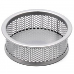 Dėžutė smulkmenoms Forpus, sidabrinė, perforuoto metalo  1005-011 | FO30552/200-07901