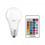 LED Star+ Classic A RGBW FR 60 dimmable 9W/827 E27 bulb with Remote Control | 9 W | RGBW | 4058075430754