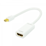 Logilink | Adapter Mini DisplayPort to HDMI with Audio: | Grey | Mini DisplayPort | HDMI A | 0.1 m | CV0036A
