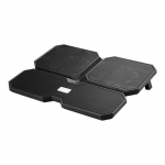 Deepcool | Multicore x6 | Notebook cooler up to 15.6" | Black | 380X295X24mm mm | 900g g | DP-N422-MCX6