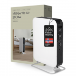Mill | Heater | AB-H2000DN | Oil Filled Radiator | 2000 W | Number of power levels 3 | Suitable for rooms up to 24-34 m&sup3; | White
