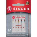 Singer | Universal Needle ASST 5PK for Woven Fabrics | 250052602