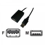 Logilink | USB 2.0 repeater 5m | USB-A to USB-A USB A male | USB A female | UA0001A