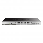 D-Link | Metro Ethernet Switch | DGS-1210-28/ME | Managed L2 | Rack mountable | Gigabit Ethernet (copper) ports quantity 24 | SFP ports quantity 4 | Power supply type Single | 24 month(s) | DGS-1210-28/ME/E