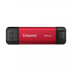 Kingston Dual Portable Solid-State Drive, USB Type-A and Type-C | 512 GB | Solid-state drive interface USB 3.2 Gen 2 | Read speed 1050 MB/s | Write speed 950 MB/s | SPSD/512GB